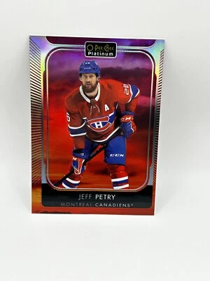2021-22 O-Pee-Chee OPC Platinum Base Sunset #53 Jeff Petry - Montreal Canadiens - Image 1 of 2