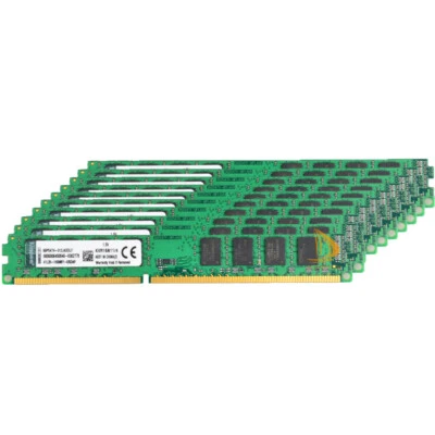 Intel Kingston 10x 4GB 2Rx8 PC3-12800 DDR3 1600Mhz CL11 DIMM Memory RAM Desktop - Image 1 of 4