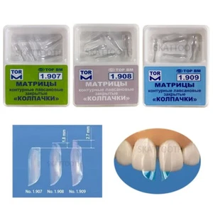Dental Clear Matrix TOR VM Anterior Matrices Bow BT Matrices Fit Bioclear L/M/S - Picture 1 of 9