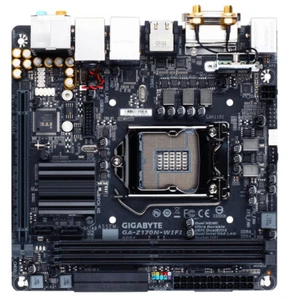 Gigabyte GA-Z170N-WIFI Motherboard Intel Z170 LGA 1151 2×DDR4 Mini-ITX m.2 HDMI - Bild 1 von 4