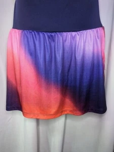 Gonna pantaloncino golf donna PGA Tour vita elasticizzata taglia grande rosa viola tasche - Foto 1 di 7