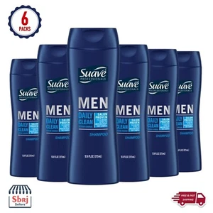6 Pack - Suave Men 2 In 1 Shampoo And Conditioner  Ocean Charge 12.6 oz NEW USA - Picture 1 of 24