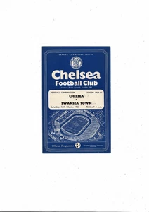 Chelsea v Swansea Football Combination Programme 1959/60 - Picture 1 of 3