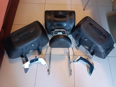 Triumph America Hepco&Becker Three Suitcases Mint Condition  - Image 1 of 4