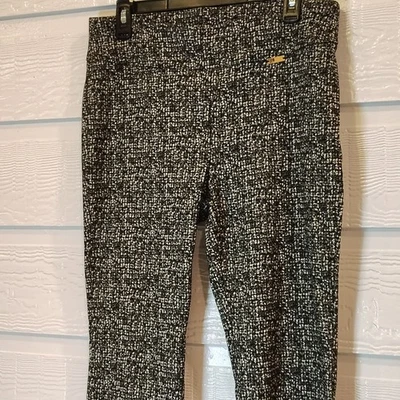 I.N.C. 10 PS черный твид как эластичный натяжной брюки современный карьера офис - Изображение 1 из 4