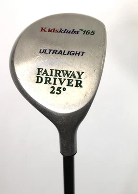 U.S. Kids Golf Kidsklubs 165, 25° Fairway Driver Ultralight Club RH Graphite 37" - Image 1 of 4