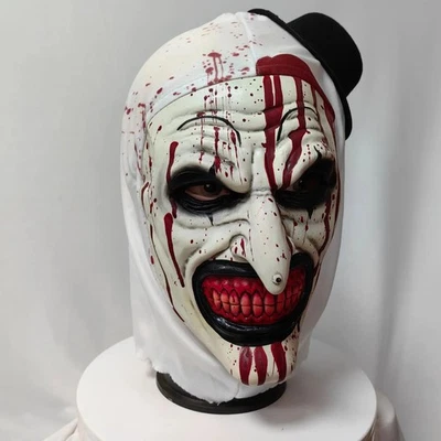 🎪 Maschera Horror Clown in Lattice – Mezzo Viso o Full Head per Cosplay - Immagine 1 di 4