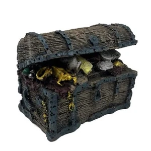 Fish Tank Decorations, Aquarium Decor Treasure Chest Aquarium Ornament for - Picture 1 of 8