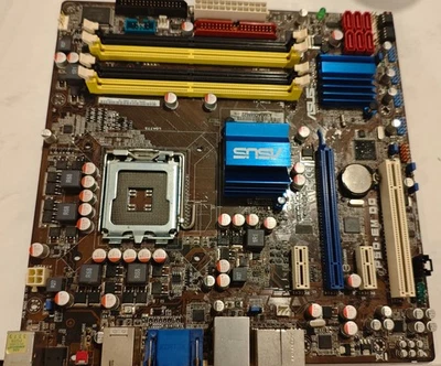 ASUS P5Q-EM LGA 775 Intel G45 HDMI Micro ATX Intel Motherboard (No I/O Shield) - Image 1 of 2