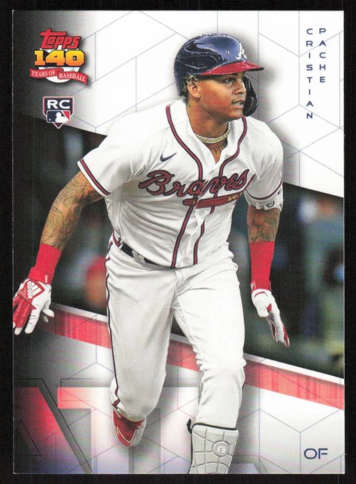 2021 Topps Archives Cristian Pache #287 Rookie Atlanta Braves - Image 1 of 2