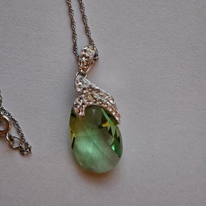 Halskette mit Anhänger Ava Ro Sterling & Swarovski Kristall - Bild 1 von 3