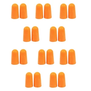 10Pair Soft Earplugs 3M Noise Reducer Rebound Disposable Ear Plug Roll Down Foam - Picture 1 of 11