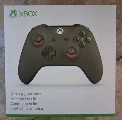 Xbox One Green Orange Wireless Controller **NEW** - Image 1 of 4