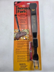 Horquilla Térmica TruCook NUEVO Termómetro de Carne de Lectura Instantánea Barbacoa Comprobador de Temperatura - Imagen 1 de 12