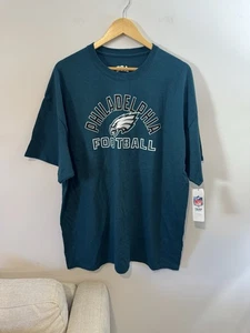 Philadelphia Eagles NFL T-Shirt, Verde, Uomo 2XL, Nuova con etichette - Foto 1 di 6
