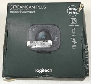 Logitech StreamCam Plus Kamera internetowa Grafitowa 1080p 60fps Full HD Dual Mic USB-C - Zdjęcie 1 z 6