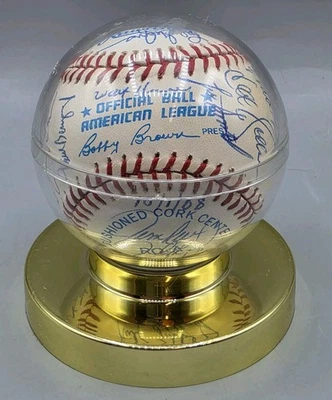 1988 Boston Red Sox Team Autographed Baseball, 33 Signatures - Clemens, Boggs  - Image 1 of 4