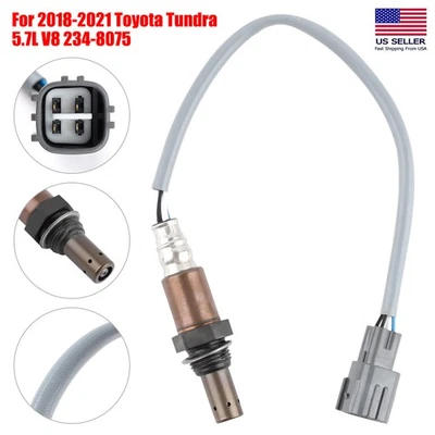 Sensor de O2 izquierdo aguas abajo Fit Lexus LX570 2020-21 5,7 L V8 - soldado con láser, 4 cables Foto 1 de 4