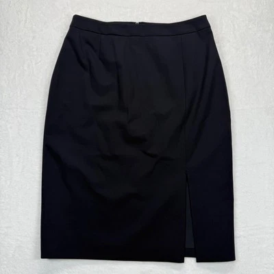 Hugo Boss Falda Lápiz Negra Elastizada Carrera Oficina Ropa Mujer Talla 6 LEER Foto 1 de 4