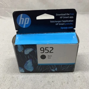 Genuine HP 952 Black Ink Cartridge Exp Date July/2024 SEALED - Picture 1 of 2