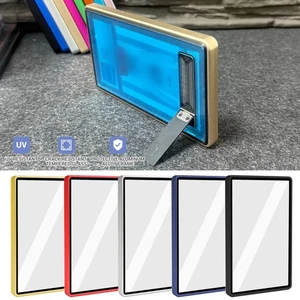 Magnetic Metal Slab Protector Foldable Stand For PSA CGC Graded Card Case Sleeve - Picture 1 of 26