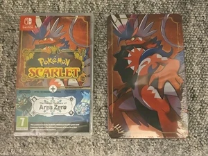 Videojuego Pokemon Scarlet Hidden Treasure of Area Zero Switch + Steelbook - Imagen 1 de 2