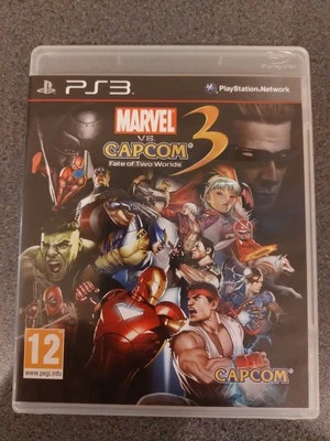 PS3 Marvel vs Capcom 3: Fate of Two Worlds - PlayStation 3 Game with Manual. - Image 1 of 3