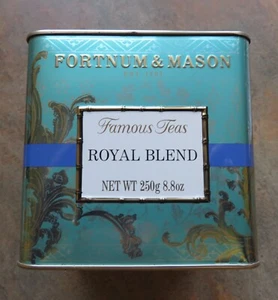 Fortnum and Mason Royal Blend Tea EMPTY Tin 250gm - Picture 1 of 5