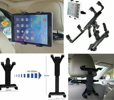 Universal Car Back Seat Headrest Tablet  Stand Mount Holder For  All  7to11 inch - Image 1 of 4