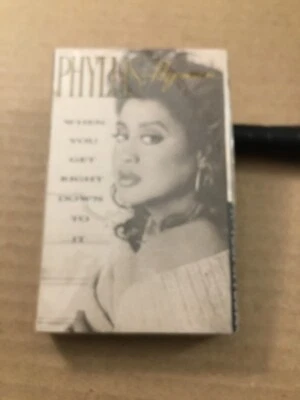 PHYLLIS HYMAN WHEN YOU GET RIGHT DOWN TO IT FACTORY SEALED CASSETTE SINGLE C78 D - Image 1 of 4