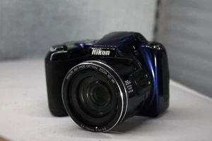 Nikon Coolpix L810 ~ blu ~ difettoso ~ errore obiettivo di ricambio/riparazioni - Foto 1 di 4