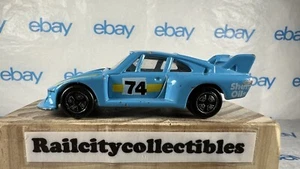 Vintage Corgi Juniors Racing Porsche 935 Blue Goodyear Lucas 74 1:64 Diecast - Picture 1 of 10