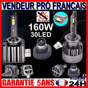 LAMPE A LED EN D1S D2S D3S D4S D5S D8S BLANCHE POUR FEU PHARE DE VOITURE CANBUS - Picture 1 of 39