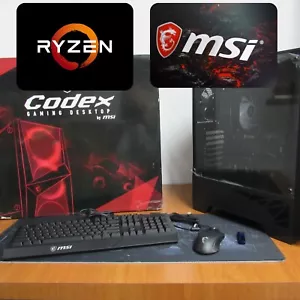 Ryzen 7 (5700G) Mid-Tower w/16 GB RAM, Radeon Graphics, 1 TB M.2 SSD/2 TB HD - Picture 1 of 13