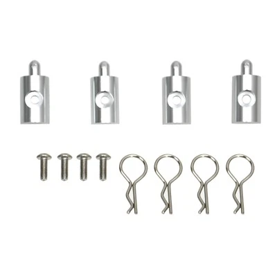 Aluminum Body Mounts for Tamiya CW-01 Lunch Box chassis parts - Image 1 of 4