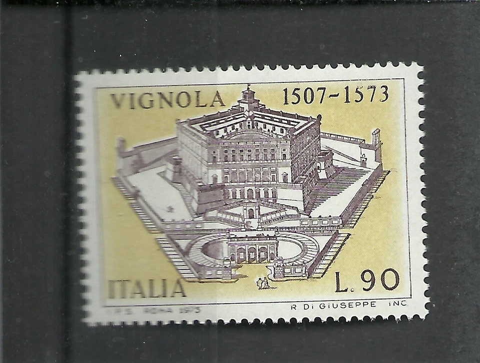 ITALY 1973 4th death centenary of Jacopo Barozzi, called Vignola   MNH - Image 1 of 1