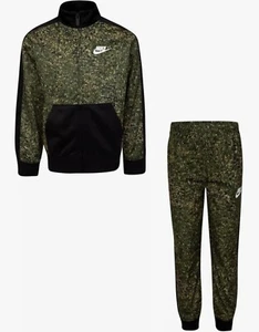 Nike Boy’s Digi Confetti Tricot Set 2 Piece Medium Olive Size 6 New - Picture 1 of 3