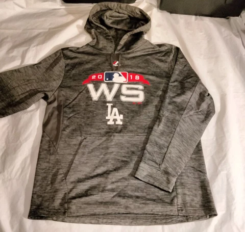 Los Angeles Dodgers MLB Baseball 2018 World Series Pullover Hoodie Sweatshirt Cover