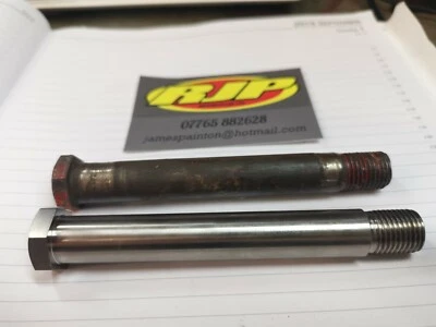 Honda CR250 CR 250 1994 1995 1996 titanio perno de acoplamiento 90130-kz4-710 m15 113 mm - Imagen 1 de 4