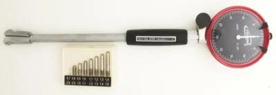 Dial de medición calibre calibre .7-1.5" motor/motor cilindro agujero medición .0005" Foto 1 de 4