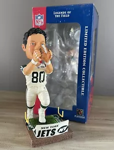 WAYNE CHREBET New York Jets NFL Legends of the Field Stadium Base Bobblehead NIB - Picture 1 of 2