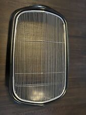 1932 Ford Hot Rod Steel Radiator Grill Shell + Smooth Stainless Grille Insert