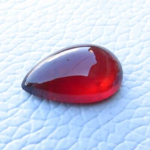 Big African Garnet Pear Cabs 15.5x10.5mm Natural Red Hessonite Gemstone HSN-112 - Picture 1 of 6