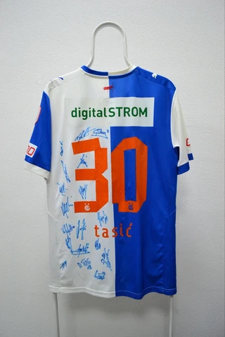 Fc Grasshopper Club Zurich 2014 - 2015 Jersey Puma Shirt Match Worn Tasic #30 Cover