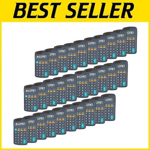 Compact 8-Digit Solar & Battery Calculator - Kids Learning Essentials Set of 30 - Picture 1 of 9
