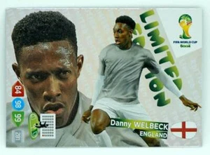 card LIMITED EDITION PANINI ADRENALYN XL BRASIL 2014 WORLD CUP WELBECK - Foto 1 di 1