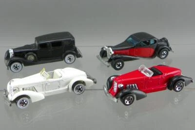 Vintage Hot Wheels 1/64 Diecast 37 Bugatti Classic Packard Auburn 852 Car Lot HK - Image 1 of 4