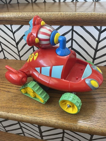Disney Little Einsteins Pat Pat Transform And Go Rocket Toy Vehicle Works! Cover
