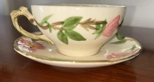 Vintage Franciscan Desert Rose Tea Cup and Saucer - Picture 1 of 6