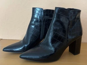 Elegante Leder-Stiefelette LLOYD, schwarz NEU, Gr. 38 - Bild 1 von 7